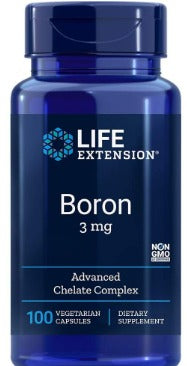 BORON   3mg (100 capsulas) Life Extension