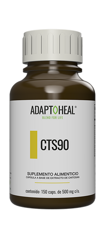 CTS90 - Chitosan Extracto 150 capsulas/500mg Adaptoheal® - seminkahealthstore