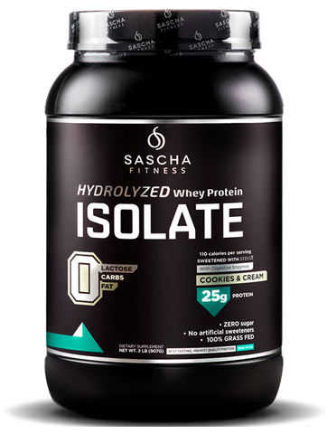 HYDROLYZED WHEY PROTEIN ISOLATE COOKIES & CREAM