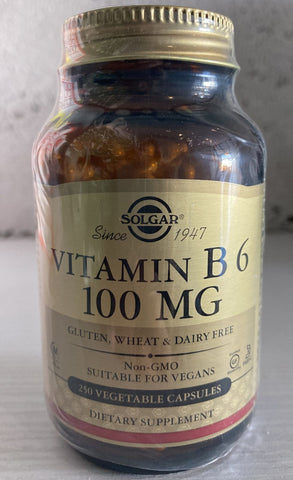 Vitamin B6 (100mg) Solgar