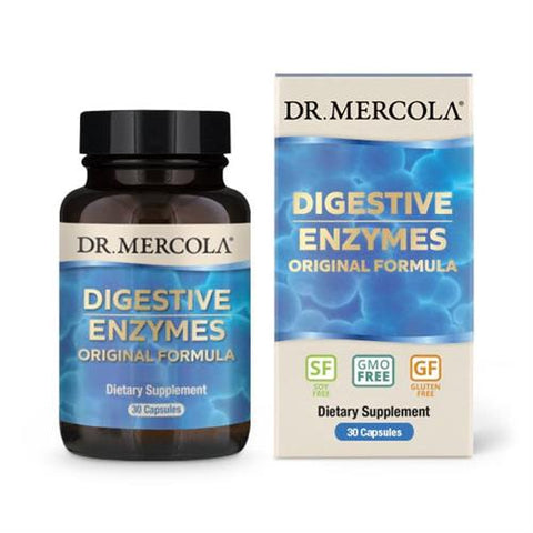 Digestive Enzymes (30 capsules) Dr. Mercola - seminkahealthstore