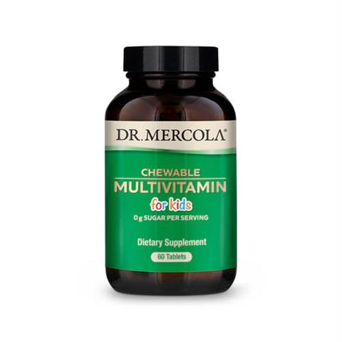 Chewable Mmultivitamin For Kids (60 tablets) Dr. Mercola - seminkahealthstore