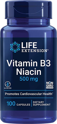 Vitamin B3 Niacin Life Extension.