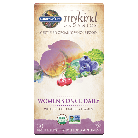 Women's Once Daily (30 Vegan Tablets) Garden Of Life - seminkahealthstore