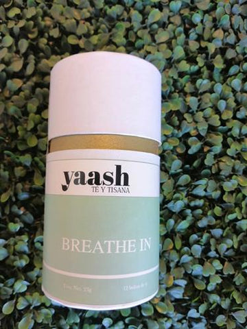 Breathe IN Té y Tisana (23 g- 12 bolsas de té ) YAASH