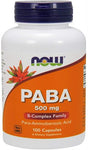 PABA (500mg/100 capsules) Now®