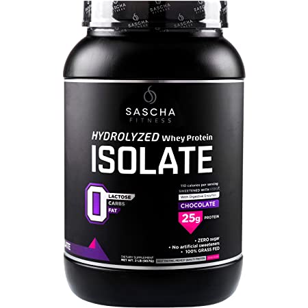 Hydrolyzed Whey Protein Isolate. Chocolate (986g) Sascha Fitness