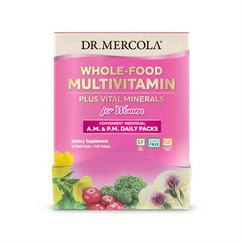Whole Food Multivitamin For Women (240 Tablets) Dr. Mercola - seminkahealthstore