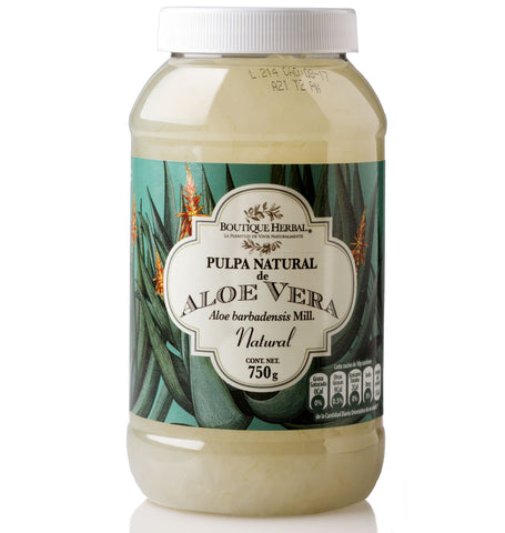 Pulpa de Aloe Vera 750g Boutique Herbal - seminkahealthstore