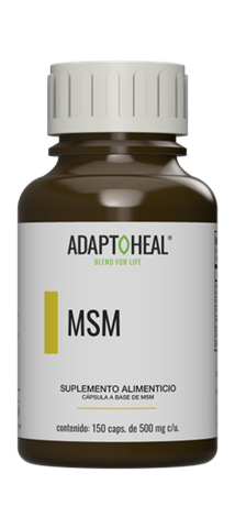 MSM 150 capsulas/500mg Adaptoheal® - seminkahealthstore